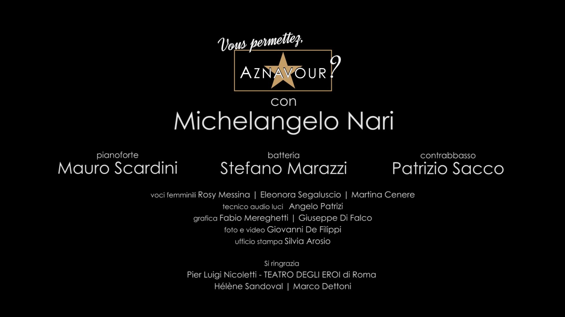 Immagine Video - Trailer Concerto - Michelangelo Nari