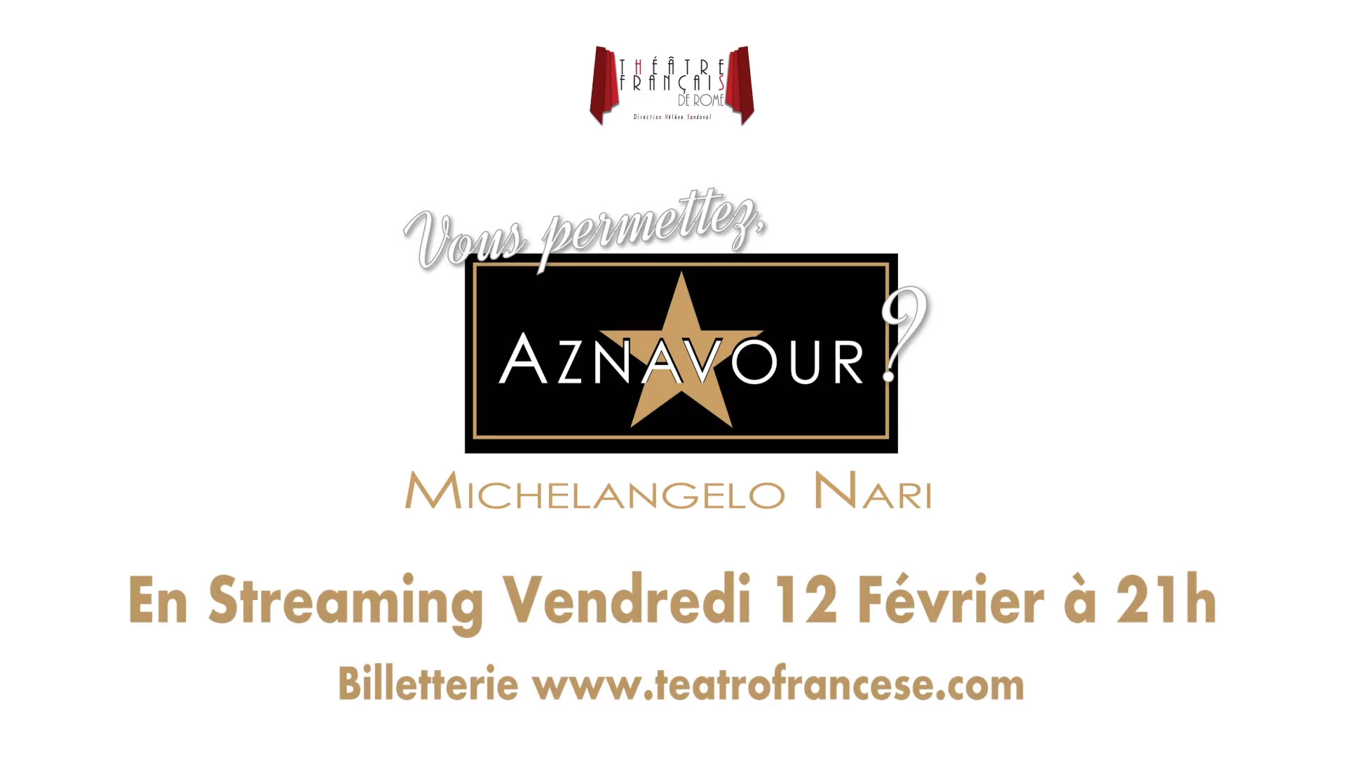 "Vous permettez, Aznavour?" - Michelangelo Nari - streaming -immagine video